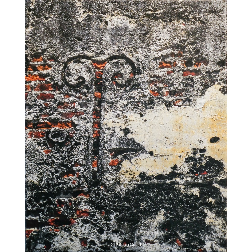 Ancient Wall - 20 x 16 photograph printed on canvas ready to hang